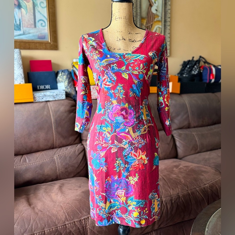 Just Cavalli by Roberto Cavalli printed scoop neck Sheath Dress